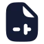 Filesliders icon with solid rounded style