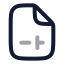Filesliders icon with twotone rounded style