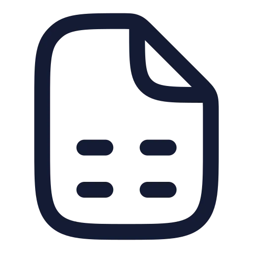 File Spreadsheet Icon in Twotone Rounded style