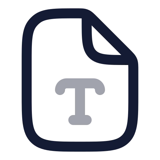 File Type Icon in Twotone Rounded style