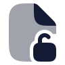 File Unlocked icon preview