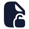 File Unlocked icon preview