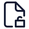 File Unlocked icon preview