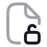 File Unlocked icon preview