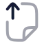 Fileupload icon with twotone rounded style