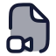 Filevideocamera icon with duotone rounded style