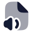 Filevolume icon with bulk rounded style