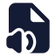 Filevolume icon with solid standard style