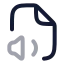 Filevolume icon with twotone rounded style