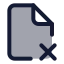 Filexcorner icon with duotone standard style