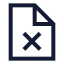 Filex icon with stroke sharp style