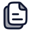Files icon with duotone rounded style