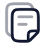 Files icon with twotone rounded style