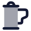 Filmroll icon with bulk rounded style