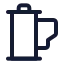 Filmroll icon with stroke standard style