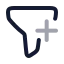 Filteradd icon with twotone rounded style