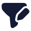 Filteredit icon with solid rounded style