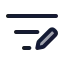 Filtermailedit icon with duotone rounded style