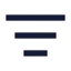Filtermail icon with solid sharp style
