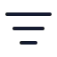 Filtermail icon with stroke rounded style