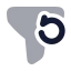 Filterreset icon with bulk rounded style