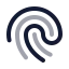 Fingeraccess icon with twotone rounded style