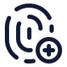 Finger Print Add icon preview
