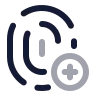 Finger Print Add icon preview