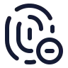 Finger Print Minus icon preview