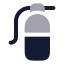 Fireextinguisher icon with bulk rounded style