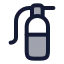 Fireextinguisher icon with duotone rounded style