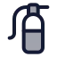 Fireextinguisher icon with duotone standard style