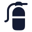 Fireextinguisher icon with solid rounded style