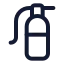 Fireextinguisher icon with stroke standard style