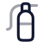 Fireextinguisher icon with twotone rounded style