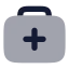 Firstaidkit icon with bulk rounded style