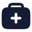 Firstaidkit icon with solid rounded style