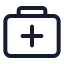 Firstaidkit icon with stroke standard style