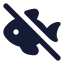 Fishoff icon with solid rounded style