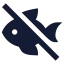 Fishoff icon with solid sharp style