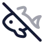 Fishoff icon with twotone rounded style