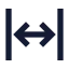 Fittoscreen icon with solid sharp style