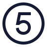 Five Circle icon preview