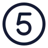 Five Circle icon preview