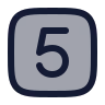 Five Square icon preview