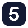 Five Square icon preview