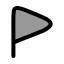 Flag icon with duotone rounded style
