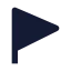 Flag icon with solid sharp style