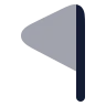 Flag Triangle Left icon preview