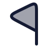 Flag Triangle Left icon preview